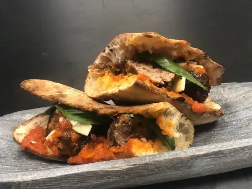 cuisine italienne au Melie's , panuozzo